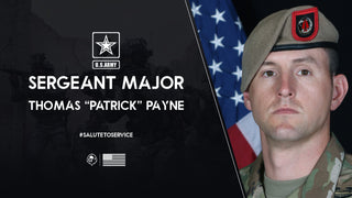 Salute to Service:  Sgt Major Thomas P. Payne